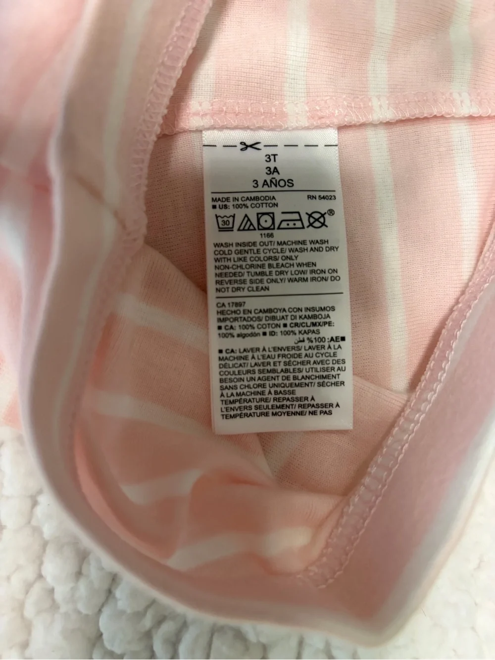 Old Navy soft pink